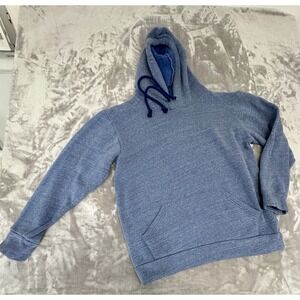 Cali Sweatshirt Hoodie Men's XL‎ Blue Long Sleeve Pullover Front Pocket EUC